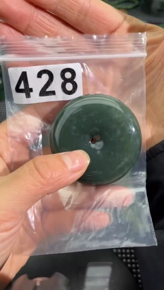 未镶嵌和田玉珠宝半成品扣子