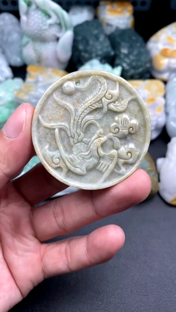 吊坠(不含链)未镶嵌翡翠1