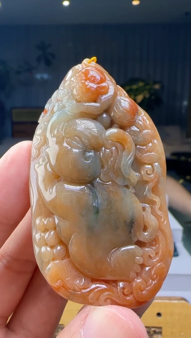 吊坠(不含链)未镶嵌翡翠AR@@960Q3J17520
