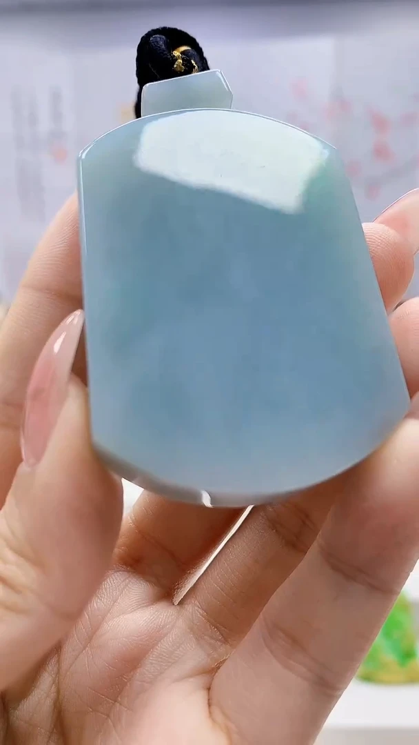 未镶嵌定制翡翠4829ty-毛货挂件2