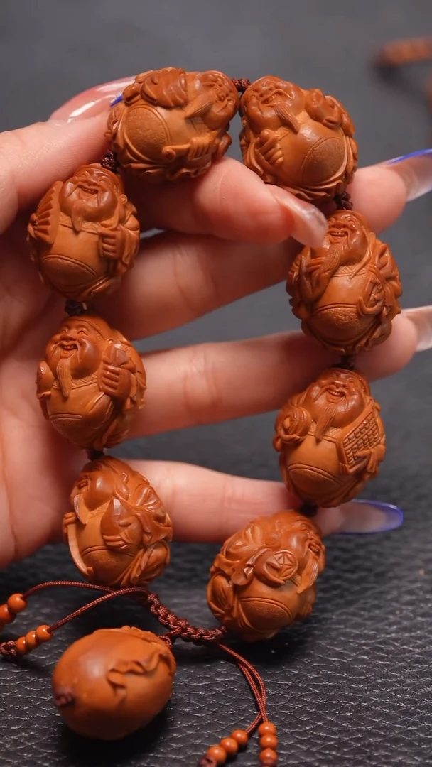 吊坠橄榄核2.3/八宝财神