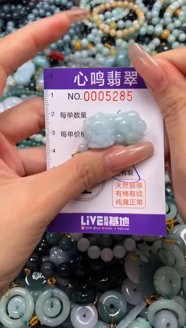 颈饰未镶嵌翡翠闪购005285