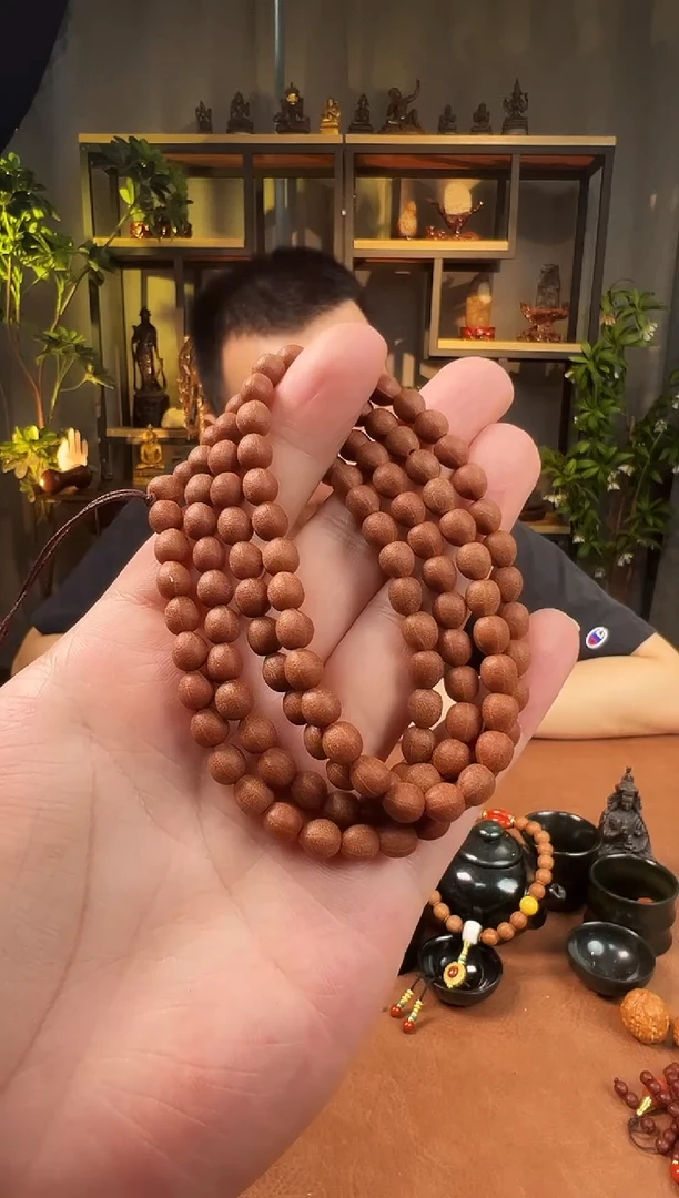 手串五线菩提6+108金五线