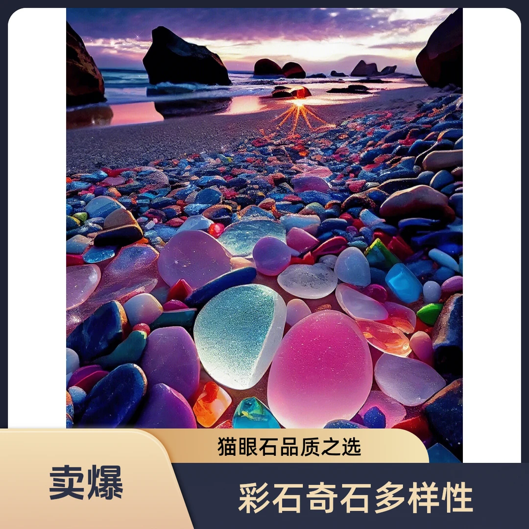 彩石奇石猫眼石多样性