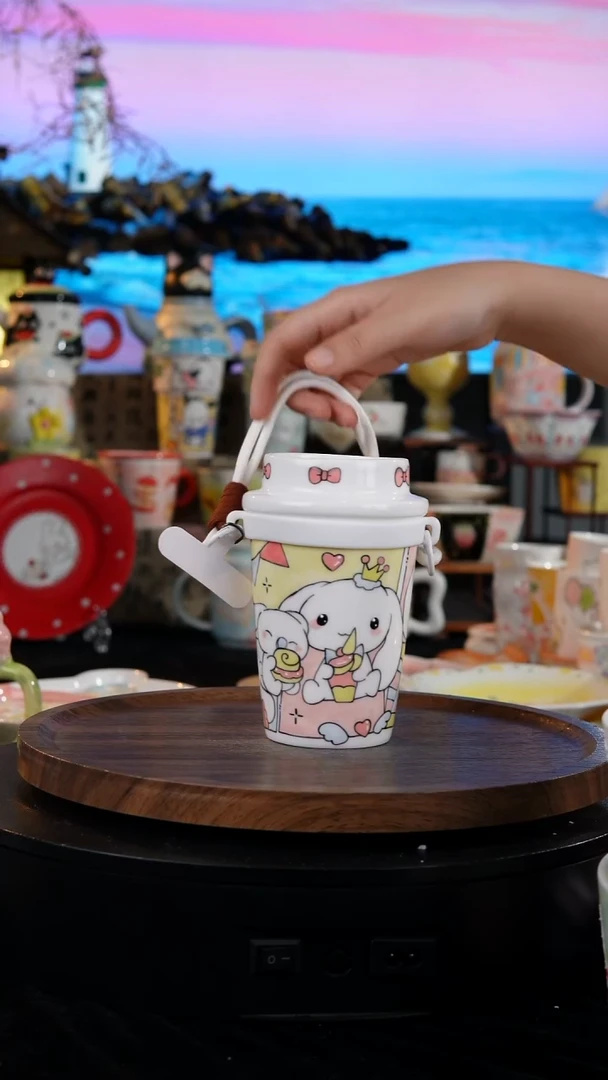 陶瓷便携款景德镇手工手绘陶瓷