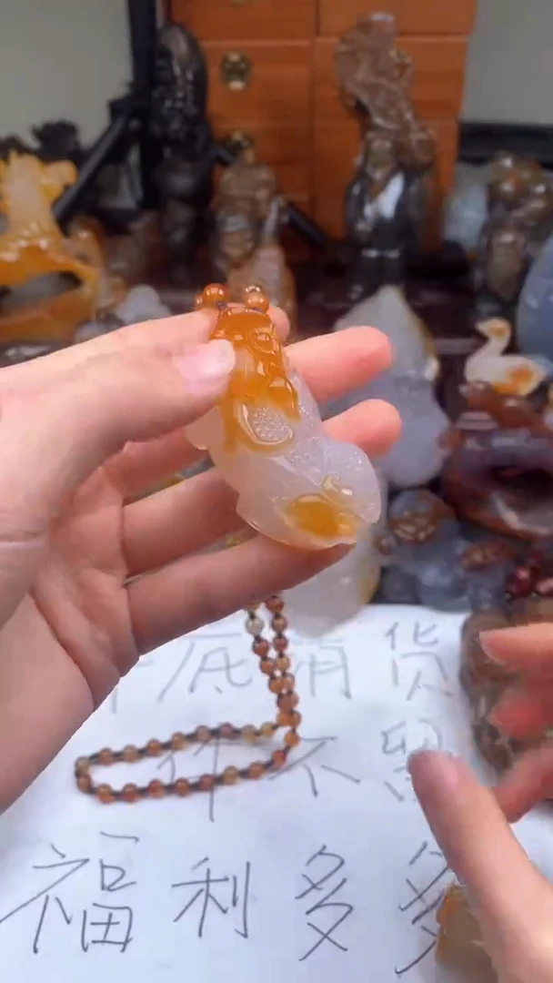 【闪购商品】玛瑙/玉髓颈饰未镶嵌AA