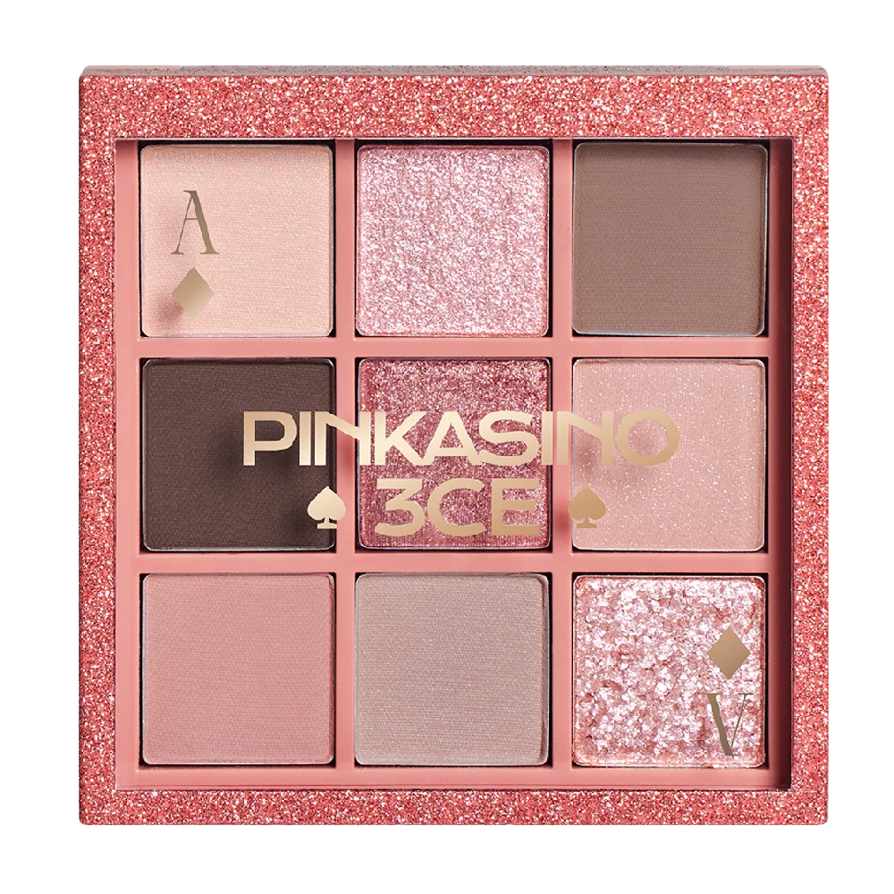 【福袋】3CE九宫格 #KNOTTED PINK 裸砂粉