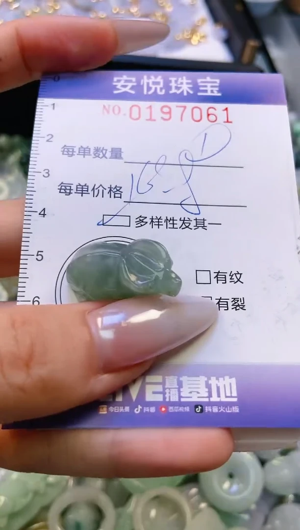 翡翠未镶嵌颈饰闪购0197061多样性发其一·