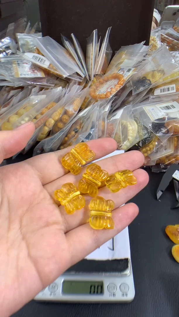 琥珀未镶嵌珠宝奇石多样性发一件