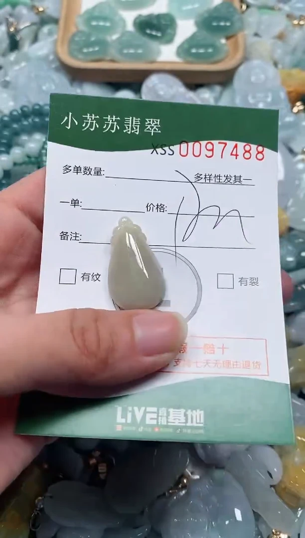 【闪购商品】翡翠颈饰未镶嵌闪购商品0097488