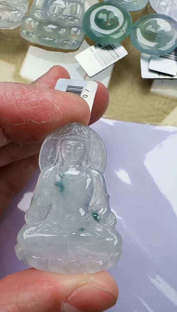 颈饰未镶嵌翡翠缅甸翡翠a货