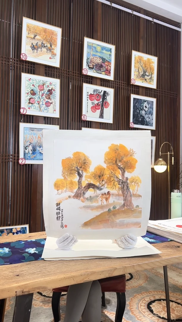 版画耿玉琨名章限量版画S