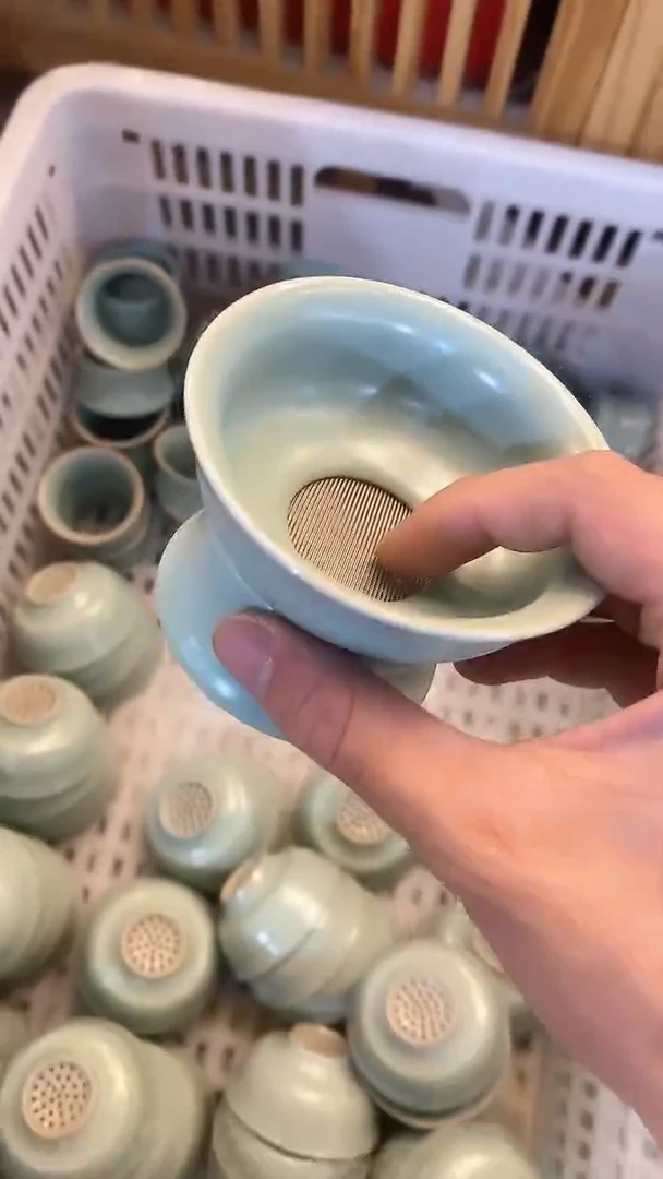 瓷片陶瓷茶器孤品39