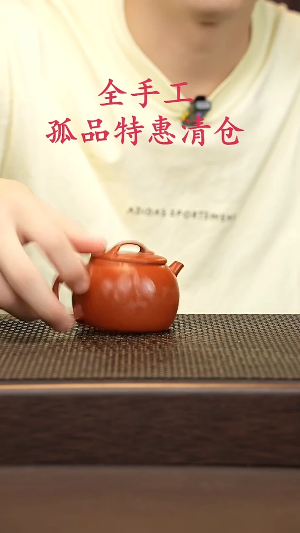茶壶紫砂源头精品手工作品5531