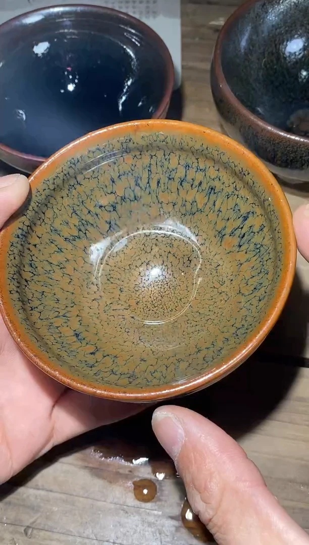 茶盏建窑建盏茶器458