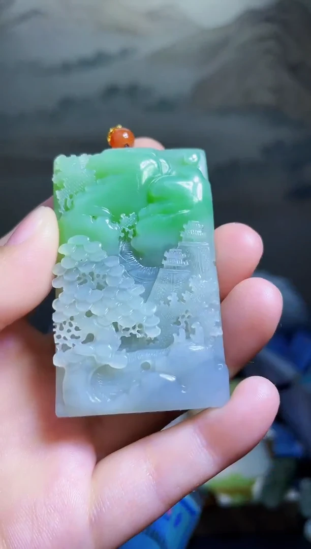 颈饰未镶嵌和田玉1
