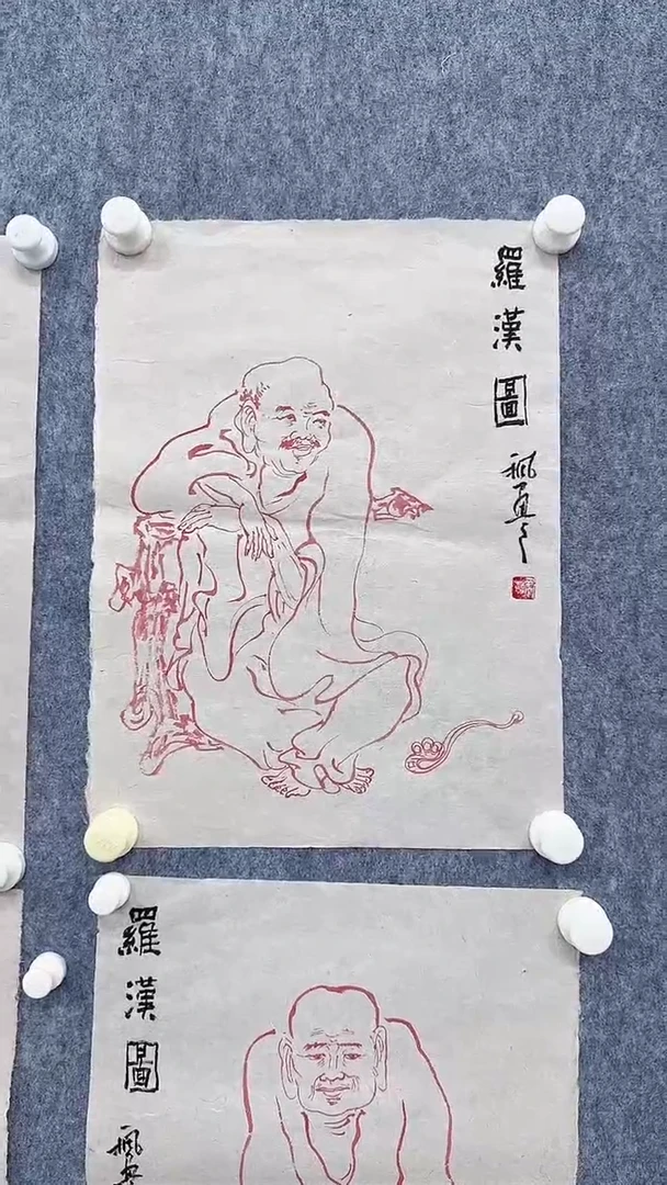 国画姜超1.5平尺国画作品
