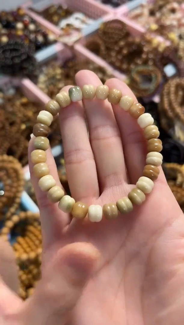 手串龙脊菩提龙脊汉堡手串7*8mm