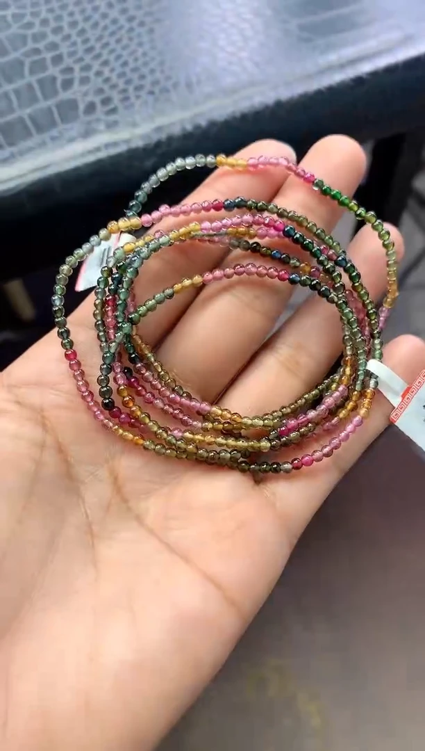 未镶嵌手串碧玺多样性发一条