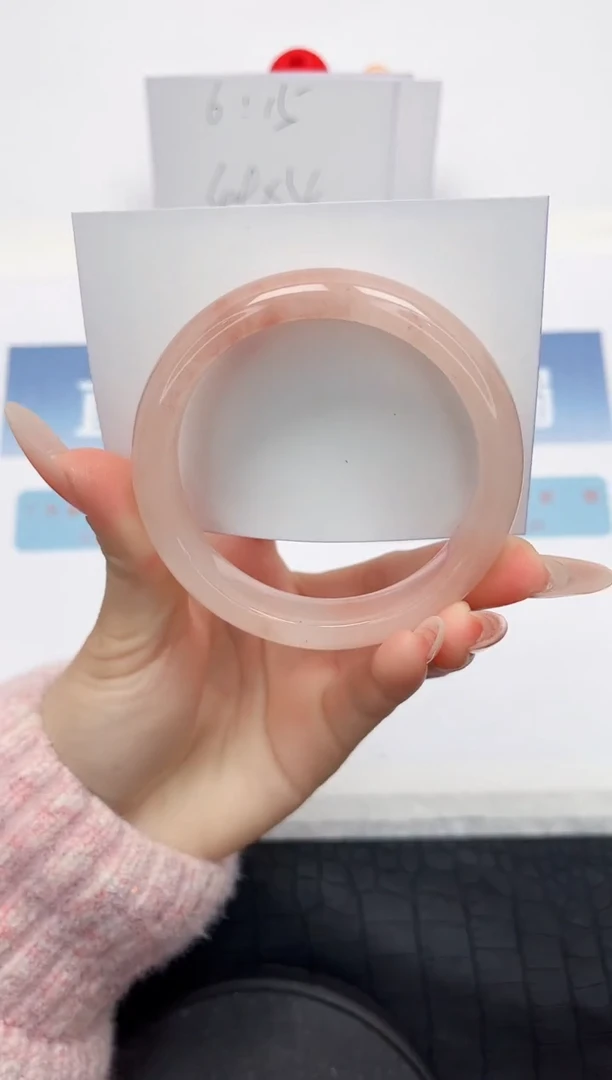 【闪购商品】石英质玉手镯未镶嵌L53-58.6