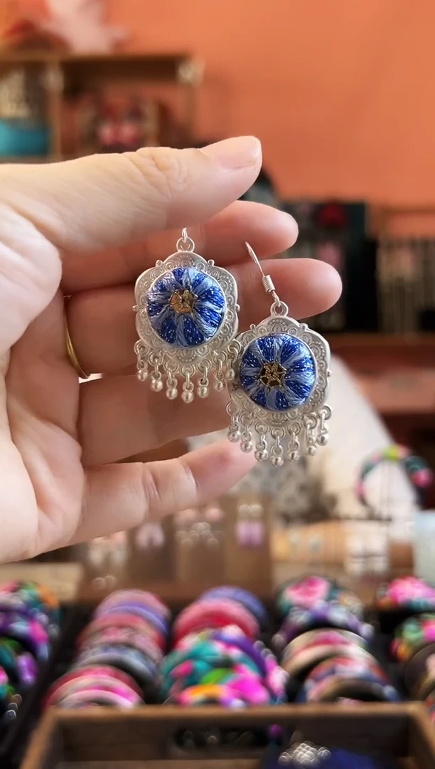 织绣艺枝独绣老绣饰品55