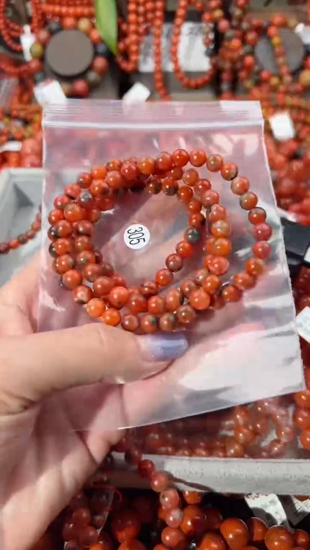 【闪购商品】南红玛瑙手串未镶嵌6