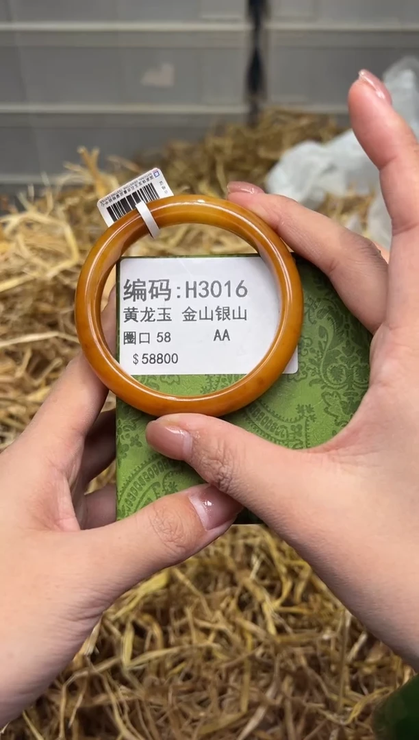 未镶嵌手镯石英质玉H3016