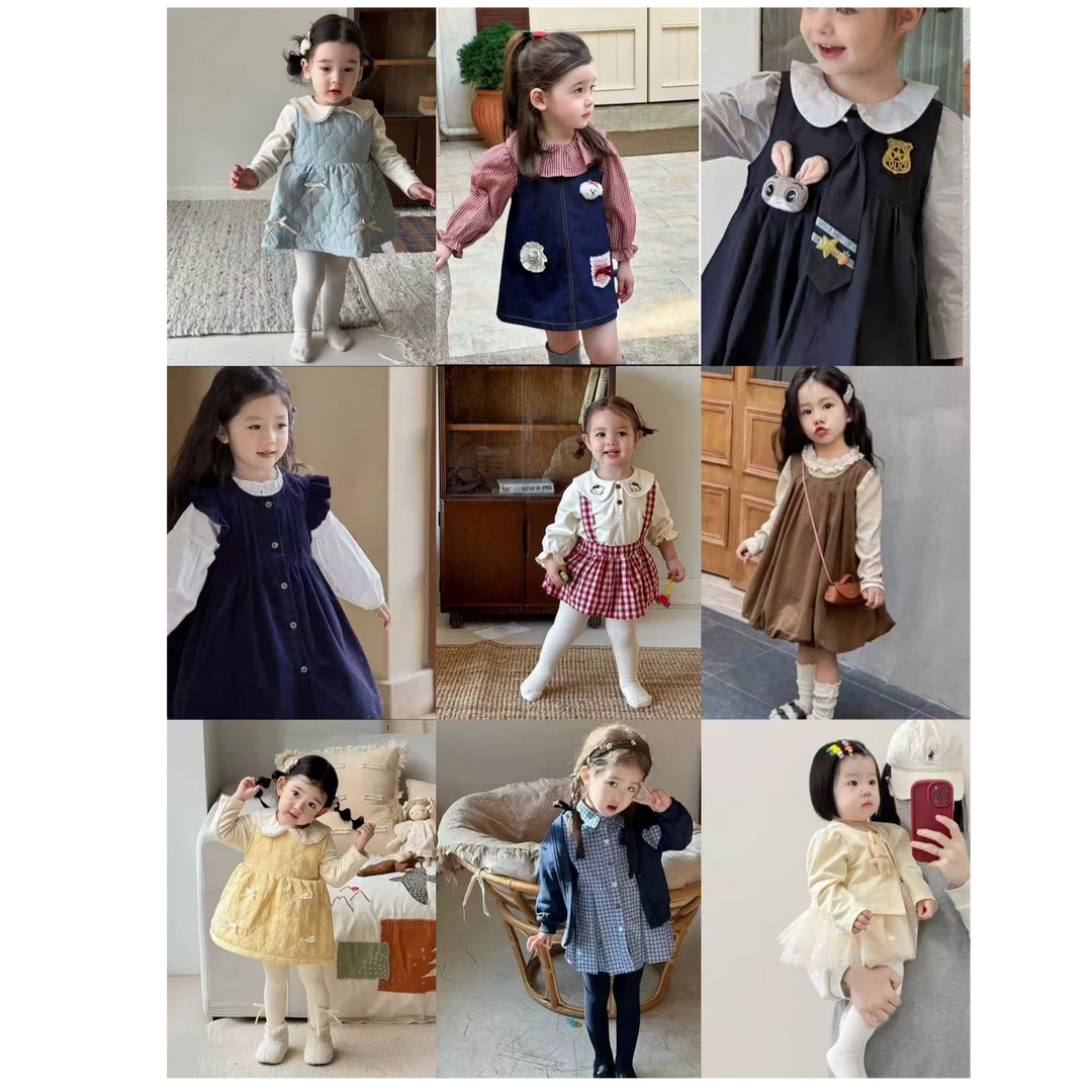 [M001-M081]包屁裙秋季新款婴幼儿衣公主裙时尚洋气组合多款式