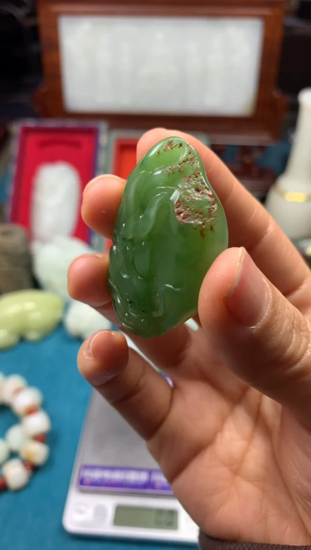 颈饰未镶嵌和田玉拍一发一