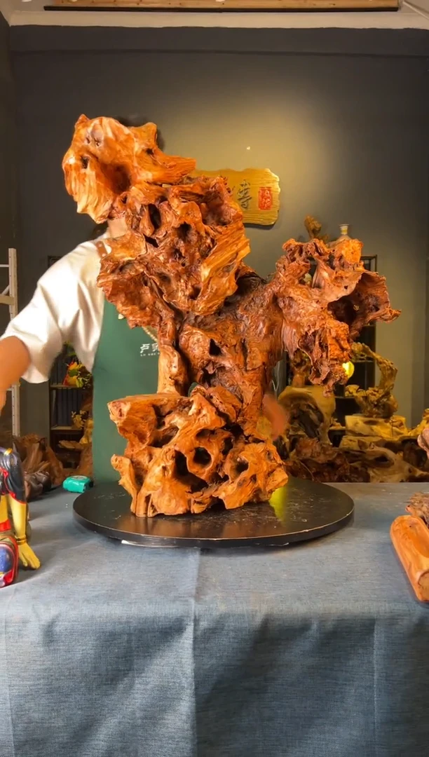 木卢师傅根艺作品（不包含人物摆件）