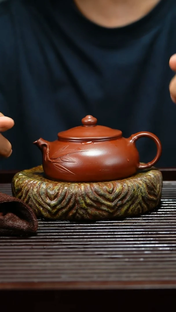 茶壶紫砂宜兴原矿紫砂壶200CC