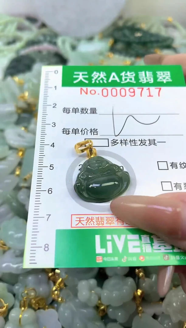 颈饰未镶嵌翡翠未镶嵌纯天然A货翡翠