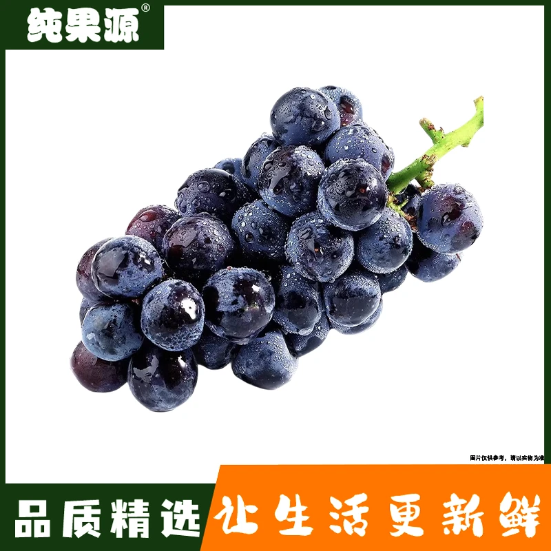【纯果源小时达】夏黑葡萄【约2-2.5斤】云南省