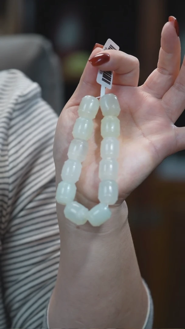 未镶嵌岫玉手串节节高升