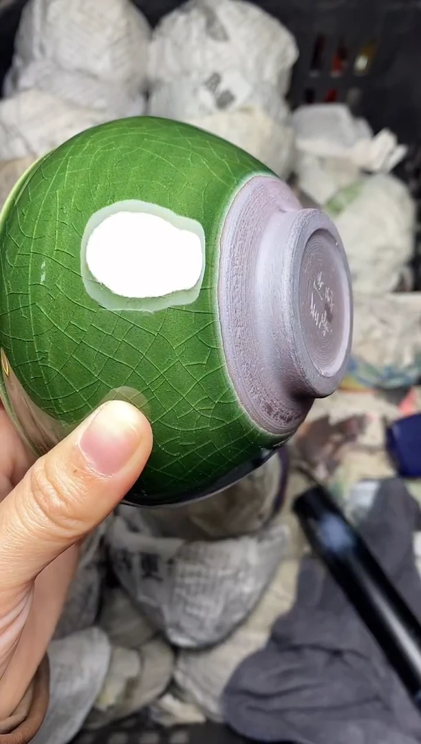 【闪购商品】茶盏帝王绿 盏三疯建盏茶器