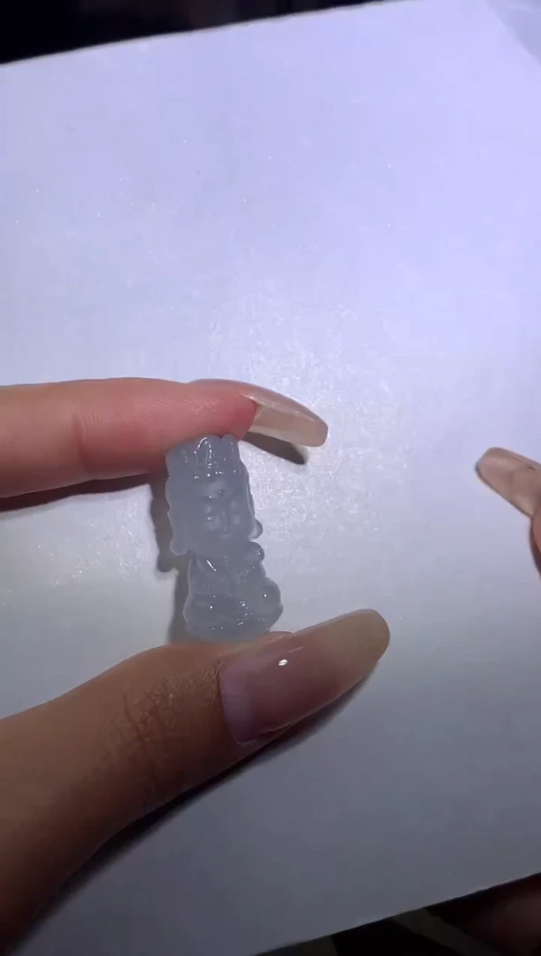 颈饰未镶嵌翡翠虚空藏宝宝佛
