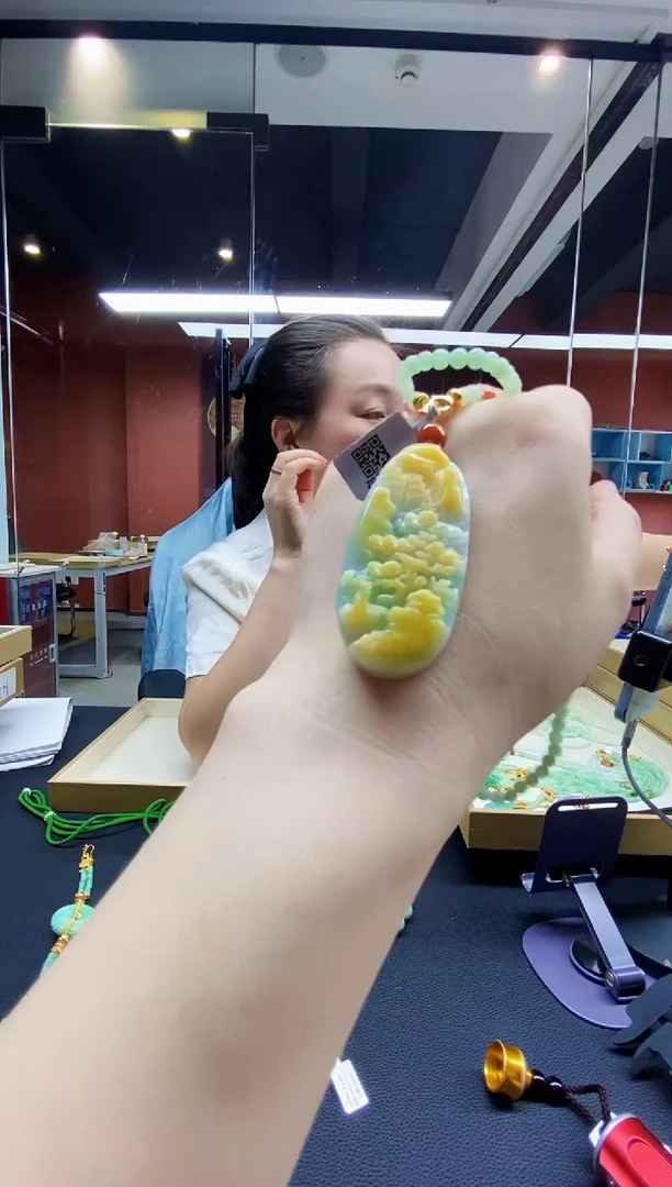 颈饰未镶嵌翡翠翡翠吊坠