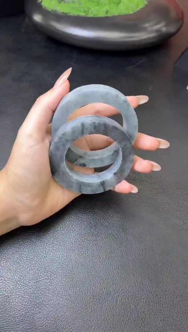 未镶嵌手镯定制翡翠定制手镯 多样性发一件，50-62