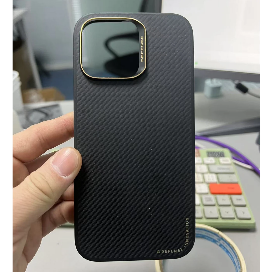 （强哥数码）大牌凯夫拉手机壳适用于华为系列型号