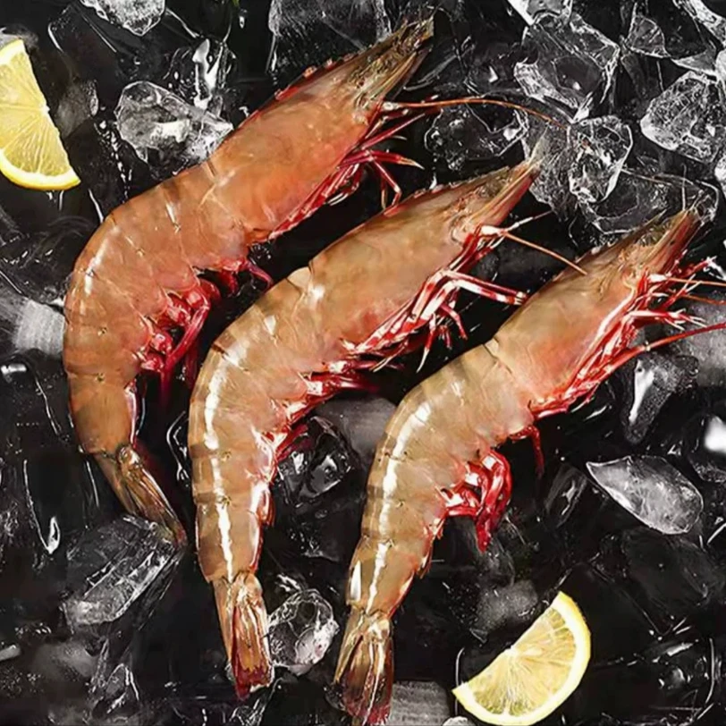 红爪虾 顺丰冷链发货【部分有掉头 软壳虾 不影响食用】介意勿拍
