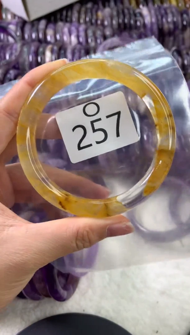 【闪购商品】水晶水晶手镯O未镶嵌257-63