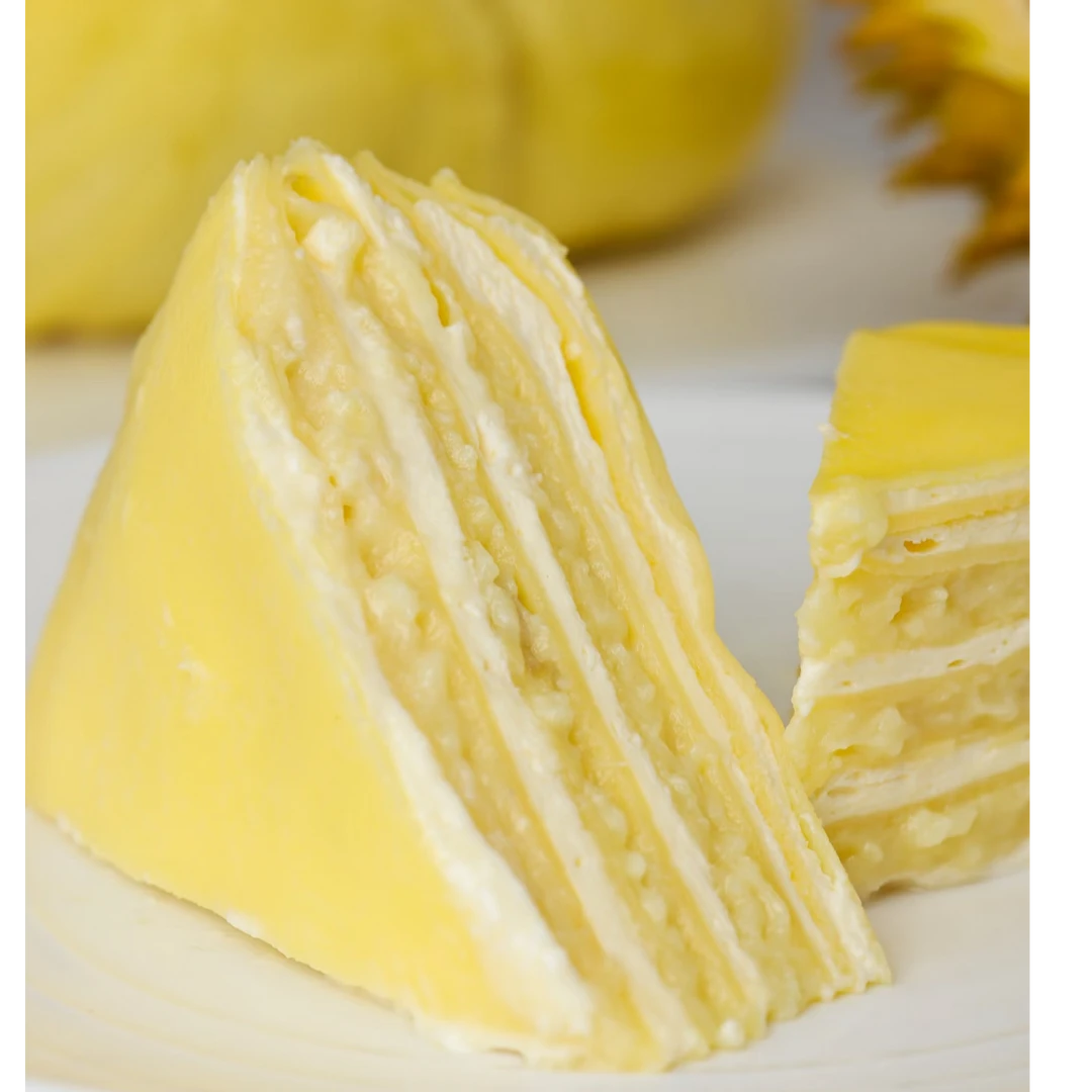 手工榴莲千层蛋糕