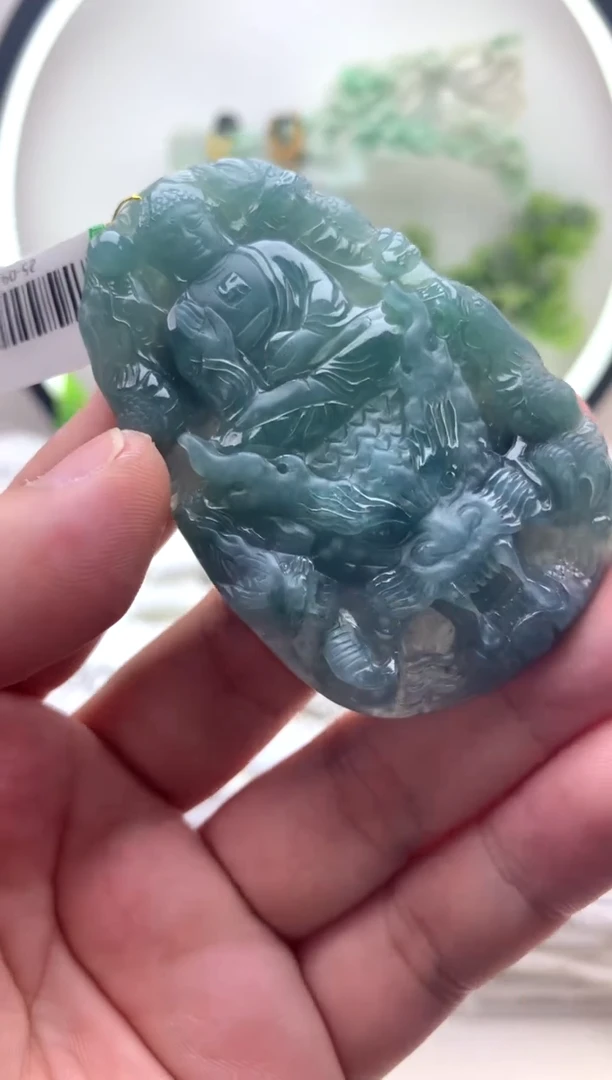 颈饰未镶嵌翡翠阿弥陀佛