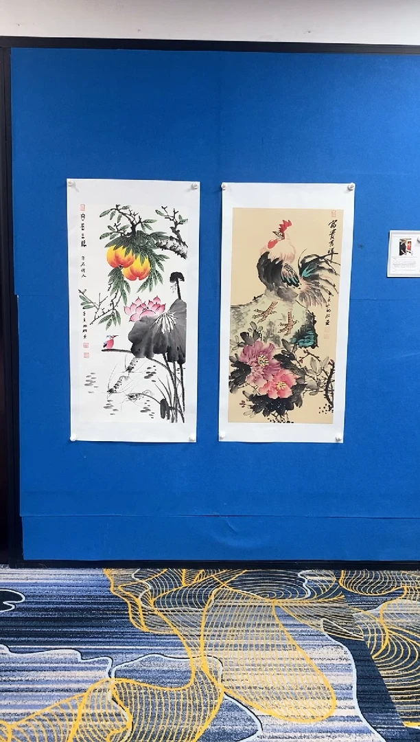 【闪购商品】国画雷畅胜  白石三绝+富贵大吉