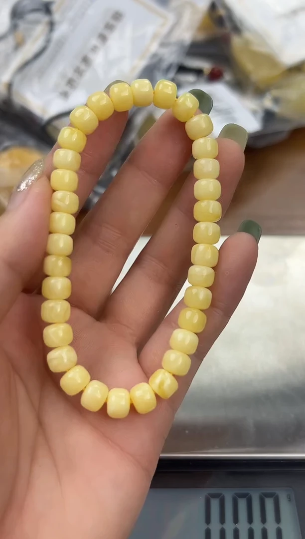 未镶嵌蜜蜡裸石蜜蜡手串