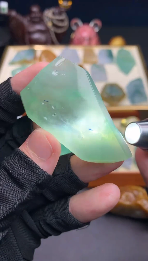 未镶嵌定制翡翠天然翡翠裸石（包工）