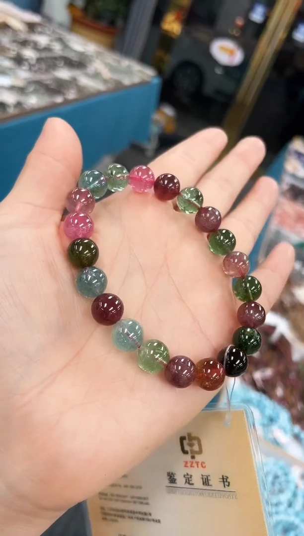 未镶嵌手串碧玺古**糖/553多样性发一件