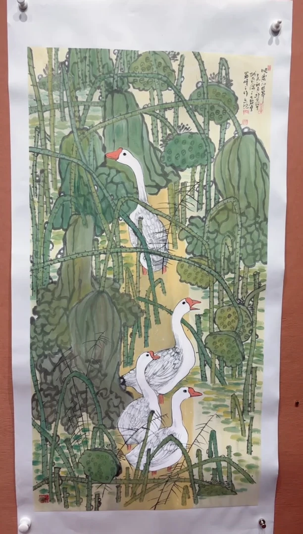 国画师立照老师国画作品