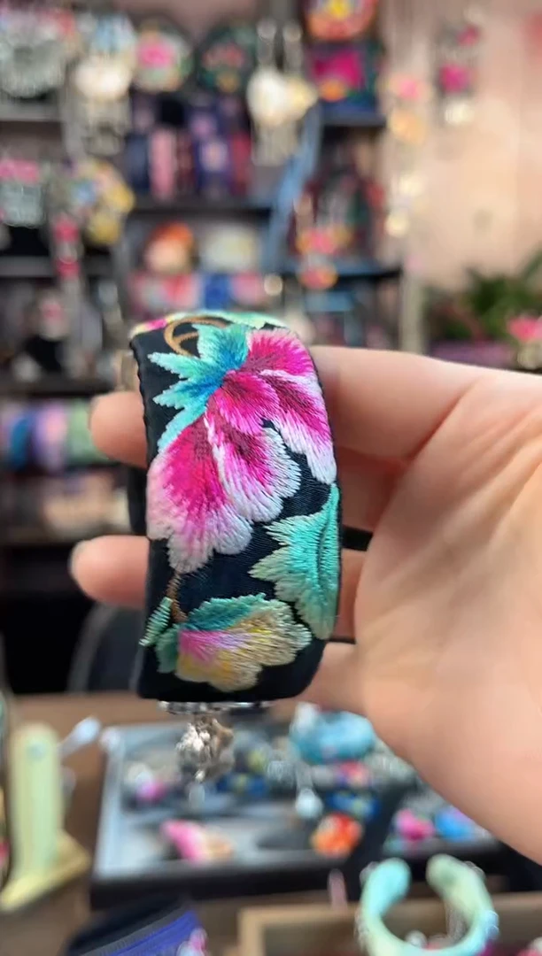 织绣民族风手工非遗老绣饰品363新绣