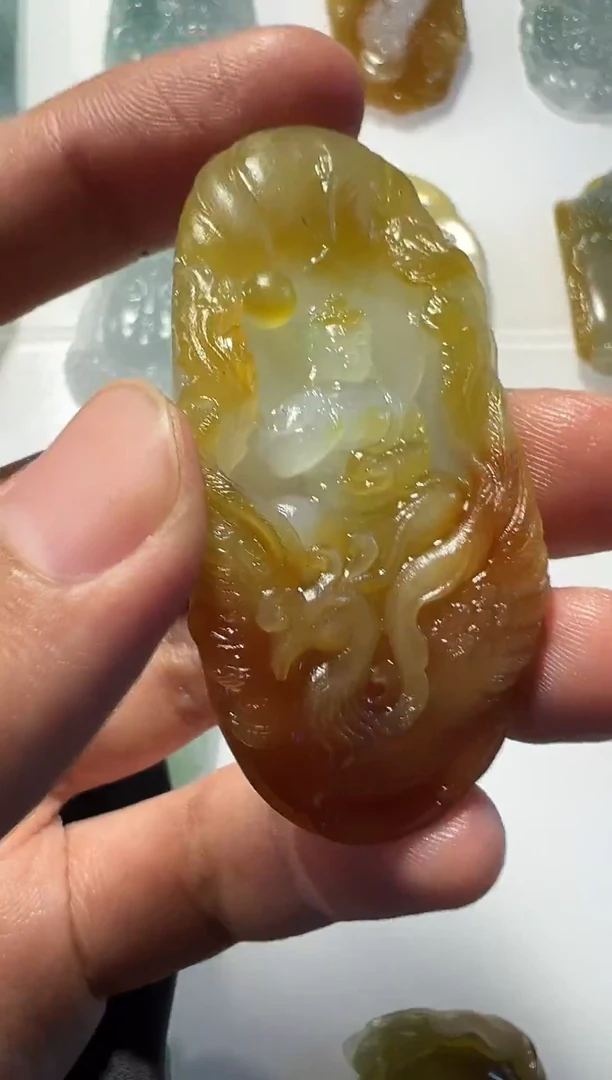 未镶嵌定制翡翠挂件